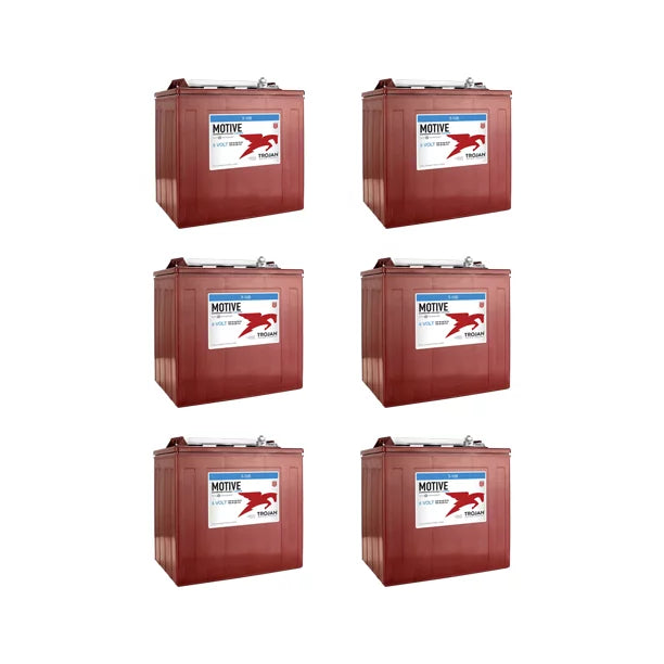 Trojan T-105 6V Battery - 6 Pack 225Ah