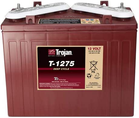 12V TROJAN DEEP CYCLE BATTERY GC12