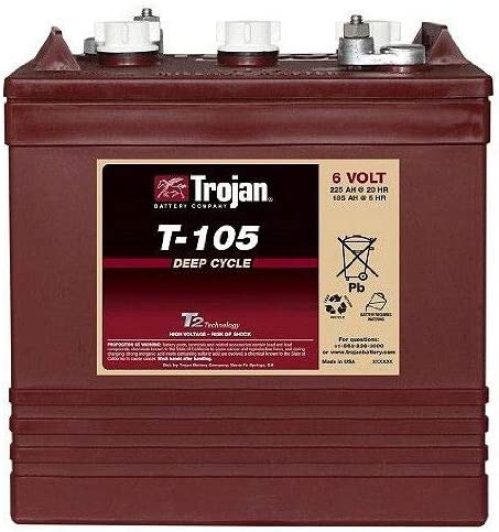 Trojan T-105 6V Battery