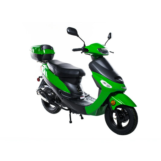 HHH 2023 Brand New Upgraded 49cc/ 50cc Gas Fully Automatic Scooter Moped MP50-02 with Matching Trunk