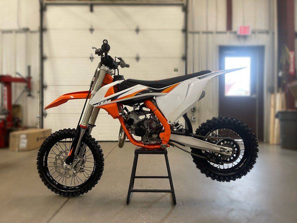 Used 2021 KTM 250 Dirt Bike Motorcycle