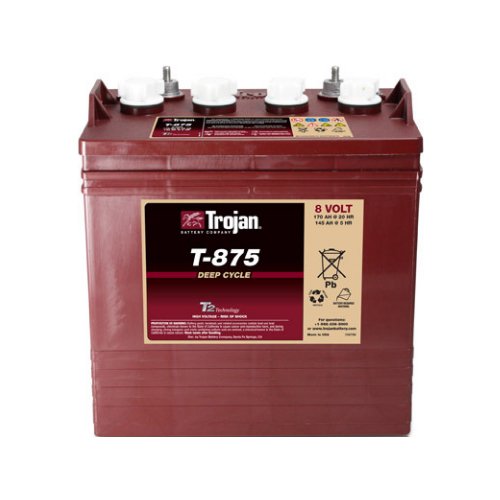 rojan T-875 8V 170Ah Flooded Lead Acid GC2 Deep Cycle Battery x6