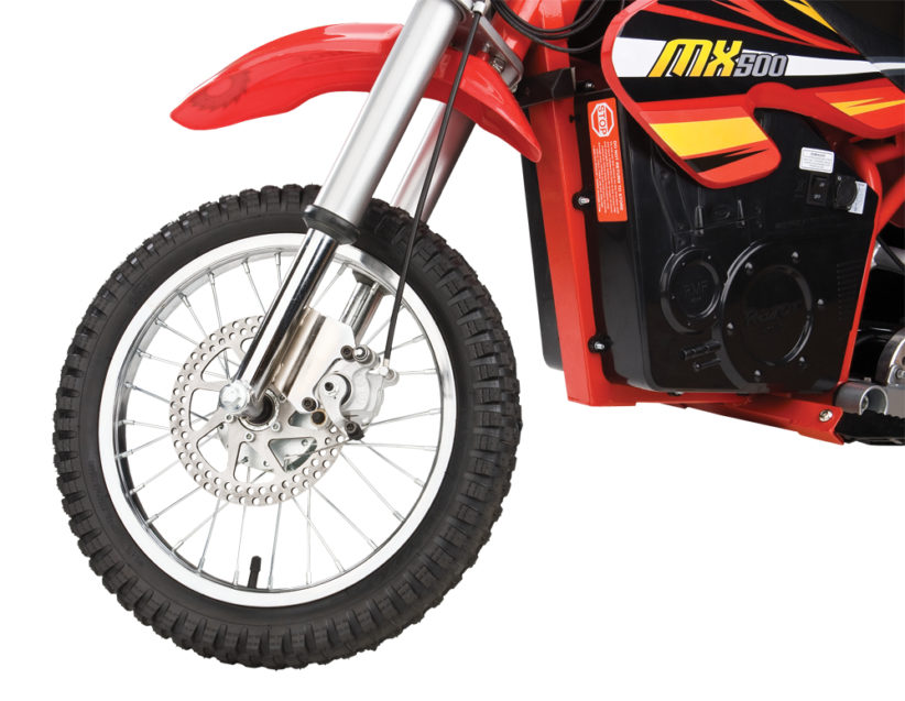 Razor MX500 Red Dirt Rocket High-Torque Electric Motorcycle Dirt Bike for Adult