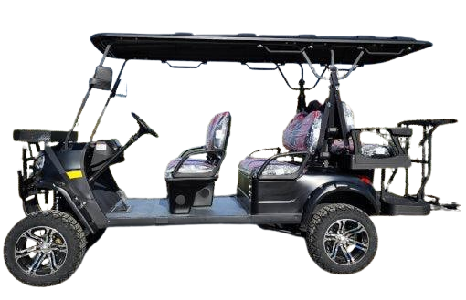 48V Electric Golf Cart 6 Seater Lifted Renegade+ Edition Utility Golf UTV King To Coleman Kandi 6p