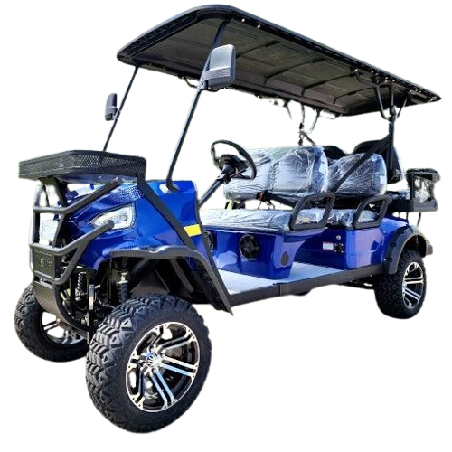 48V Electric Golf Cart 6 Seater Lifted Renegade+ Edition Utility Golf UTV King To Coleman Kandi 6p