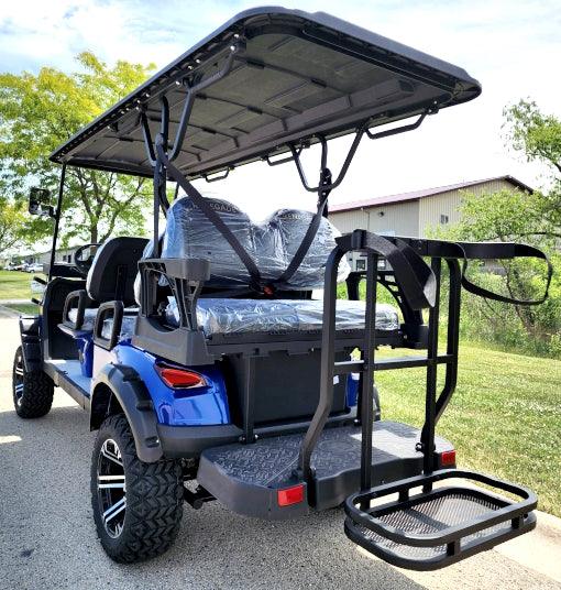 48V Electric Golf Cart 6 Seater Lifted Renegade+ Edition Utility Golf UTV King To Coleman Kandi 6p