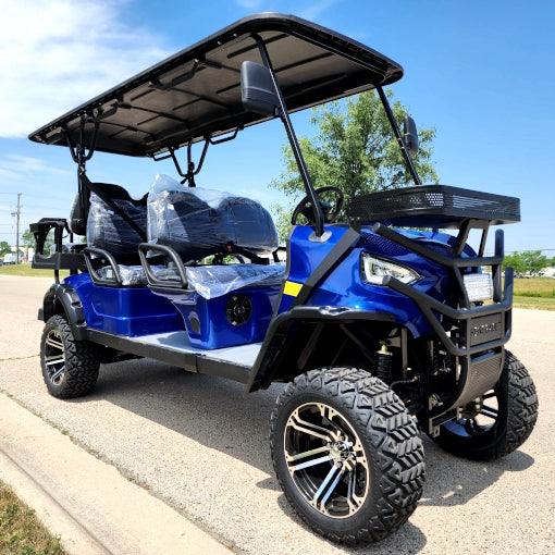 48V Electric Golf Cart 6 Seater Lifted Renegade+ Edition Utility Golf UTV King To Coleman Kandi 6p