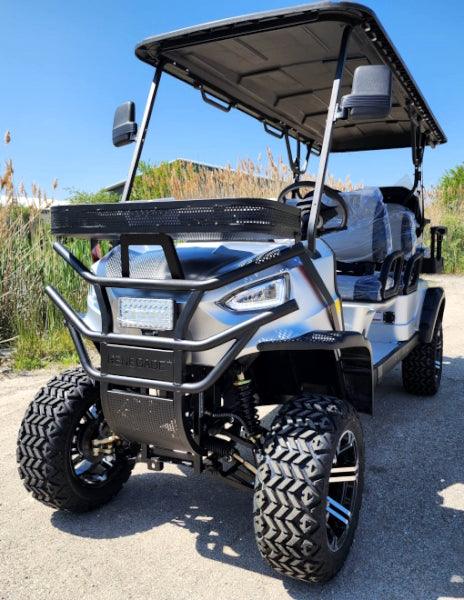 48V Electric Golf Cart 6 Seater Lifted Renegade+ Edition Utility Golf UTV King To Coleman Kandi 6p