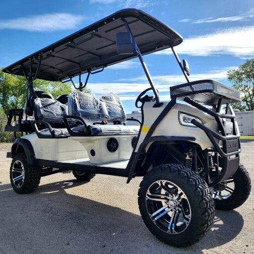 48V Electric Golf Cart 6 Seater Lifted Renegade+ Edition Utility Golf UTV King To Coleman Kandi 6p