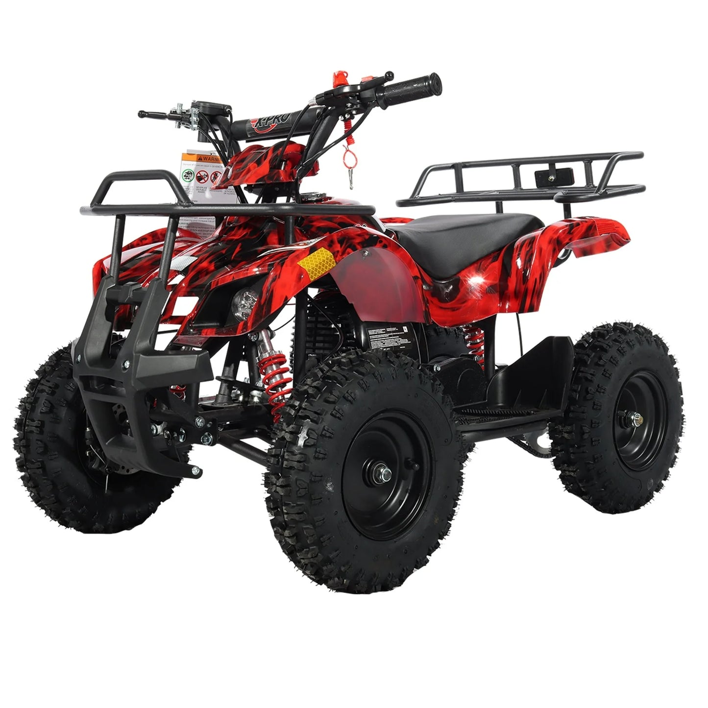 X-Pro Brand New Eagle 40cc Gas Mini ATV for Kids with Pull Start 4 Stroke Disc Brake 6" Tires