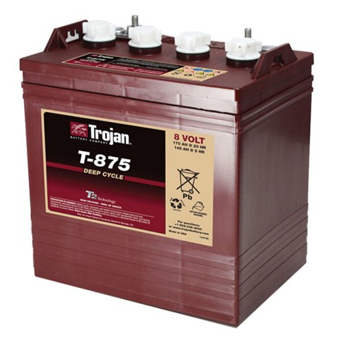 rojan T-875 8V 170Ah Flooded Lead Acid GC2 Deep Cycle Battery x6